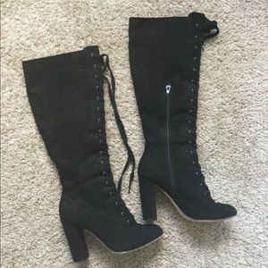 🔥🔥HOST PIC🔥🔥Knee Length Faux Suede Boots